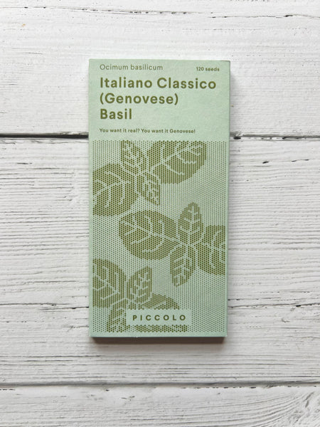 PICCOLO SEEDS - GENOVESE BASIL