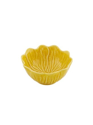 Bordallo Pinheiro Buttercup Flower Bowl, Yellow