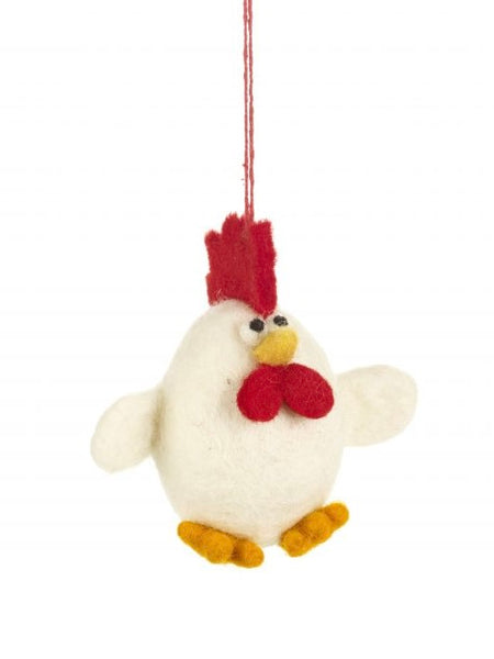 Amelia Eggheart Handmade Felt Christmas Decoration