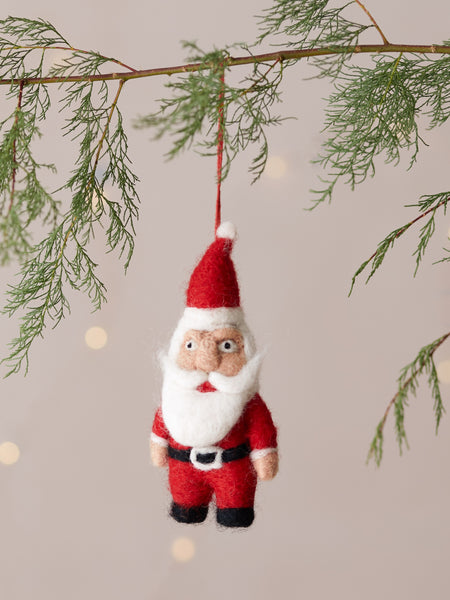 Santa Claus Handmade Felt Christmas Decoration