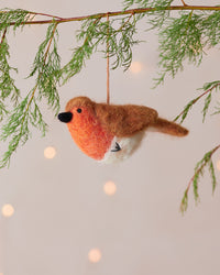 Robin Handmade Felt Christmas Decoration