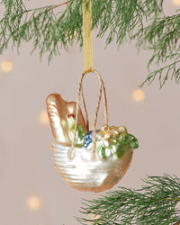 Dan Cooper Garden Shopping Basket Christmas Decoration