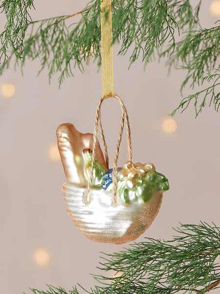 Dan Cooper Garden Shopping Basket Christmas Decoration