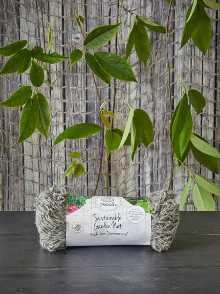 sustainable garden net made from wool