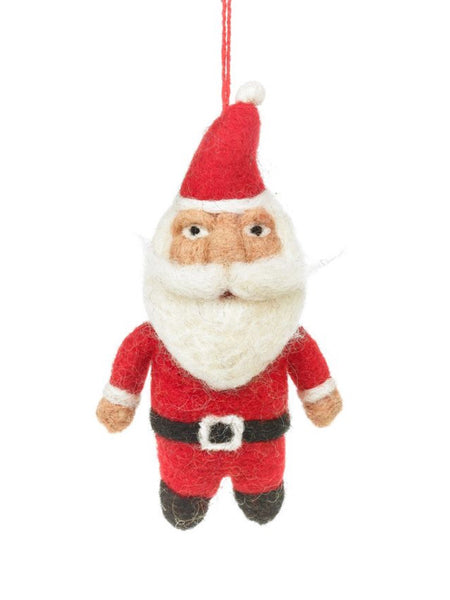 Santa Claus Handmade Felt Christmas Decoration