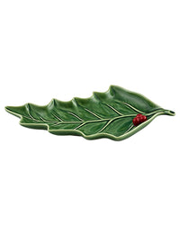 Bordallo Pinheiro Holly Platter, Large