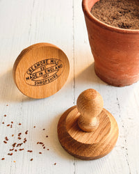 Creamore Mill Oak Pot Tamper, Round