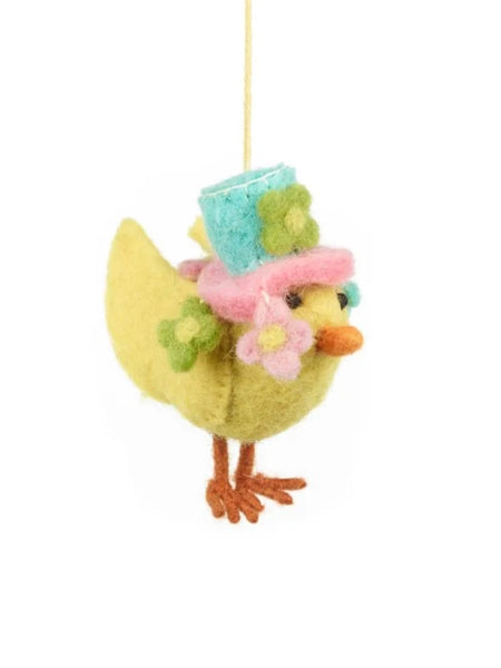 Easter Chick Handmade Felt Easter Decoration