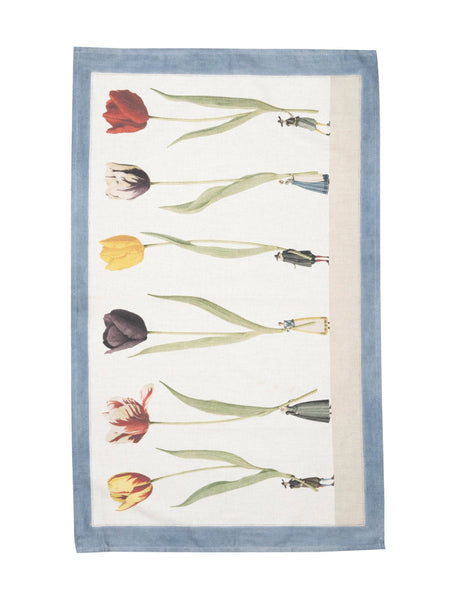 Laura Stoddart Tulips Parade Tea Towel