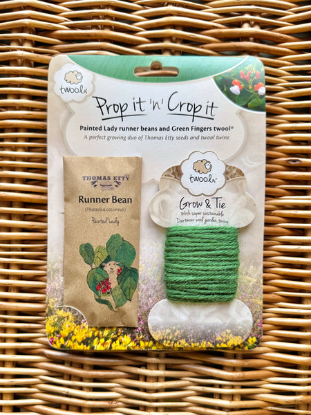 Twool Prop it ‘n’ Crop it - Runner Bean 'Painted Lady'