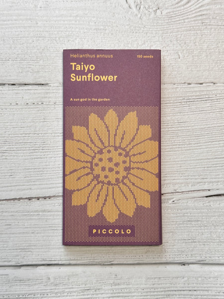 PICCOLO SEEDS - SUNFLOWER 'TAIYO'