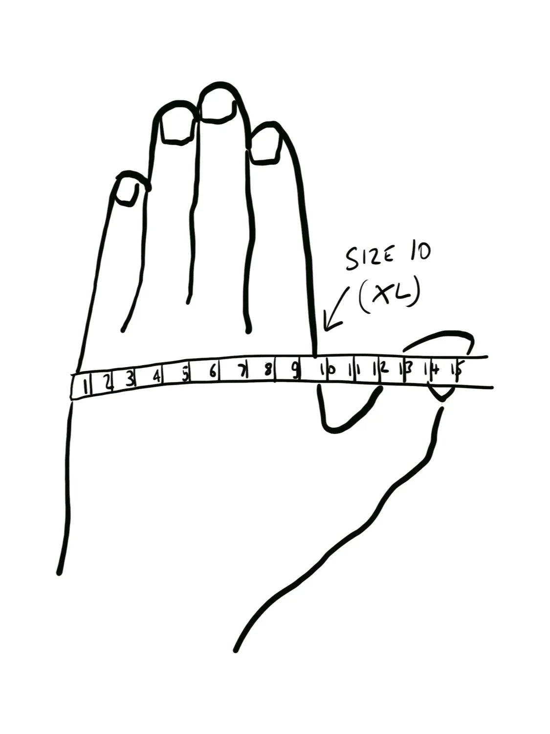 Niwaki Fleece-lined Winter Gardening Gloves, Large