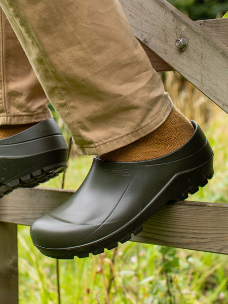 DCG Exclusive - Italian Garden Clogs, Olive Green