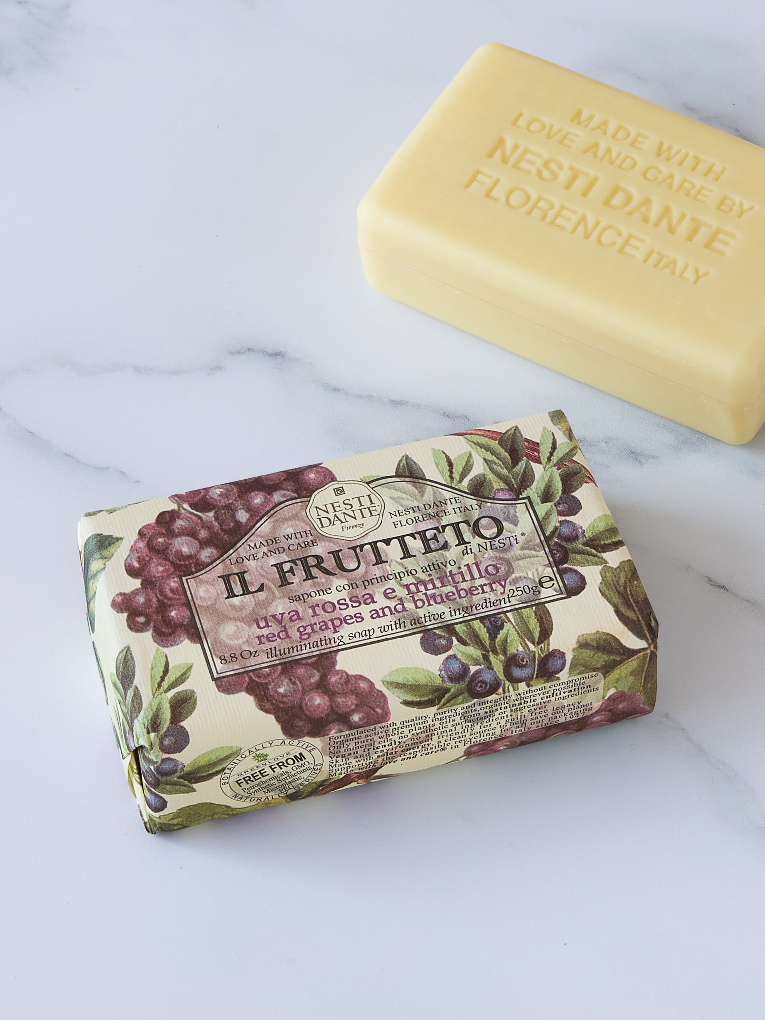 Nesti Dante Soap Il Frutteto Red Grape & Blueberry Soap 250g