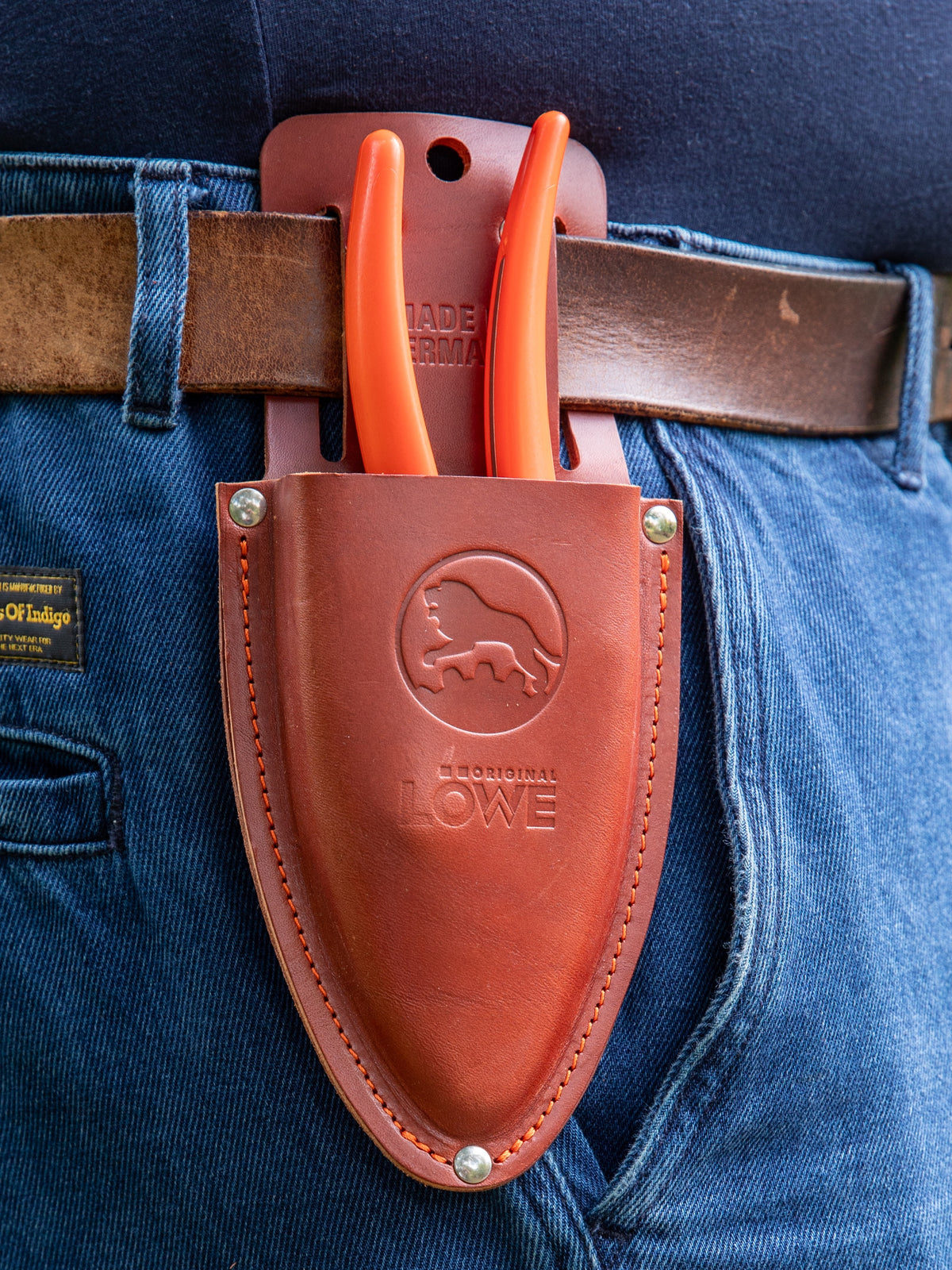 Original LÖWE Premium Leather Secateur Holster