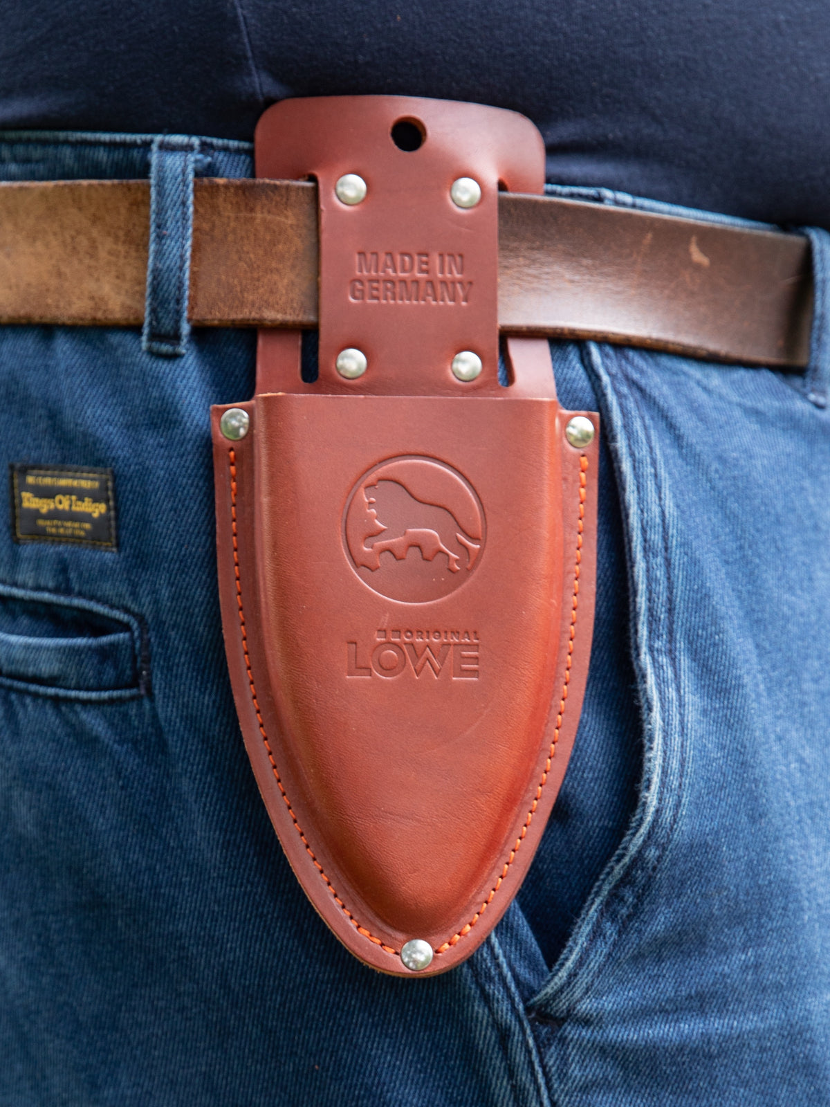 Original LÖWE Premium Leather Secateur Holster