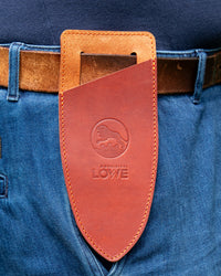 Original LÖWE Leather Holster and Blade Protector