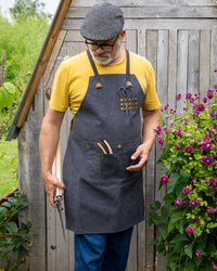 Signature Gardening Apron, Gunmetal Grey
