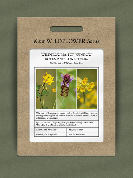 Kent Wildflower Seeds - Wildflowers for Window Boxes and Containers