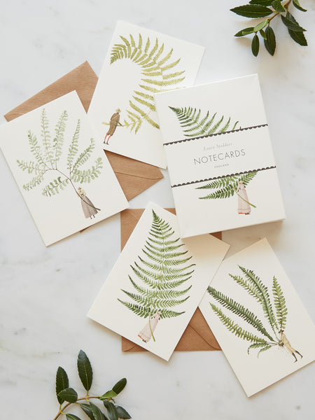 Laura Stoddart FABULOUS FERNS NOTECARDS