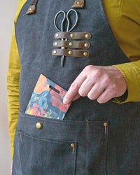 Signature Gardening Apron, Gunmetal Grey