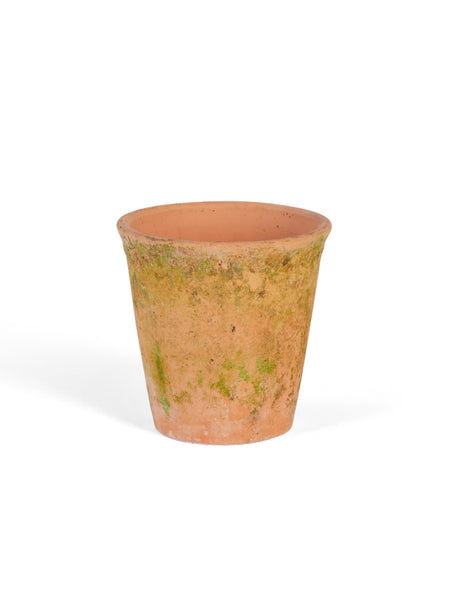 'Liscombe' Terracotta Planter with Antique Patina, Small
