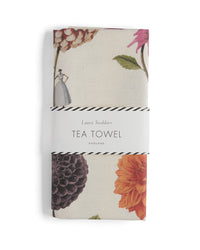 Laura Stoddart Dahlia Tea Towel