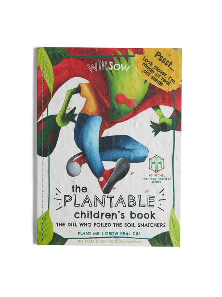 Willsow Plantable Book - The Dill Who Foiled The Soil Snatchers