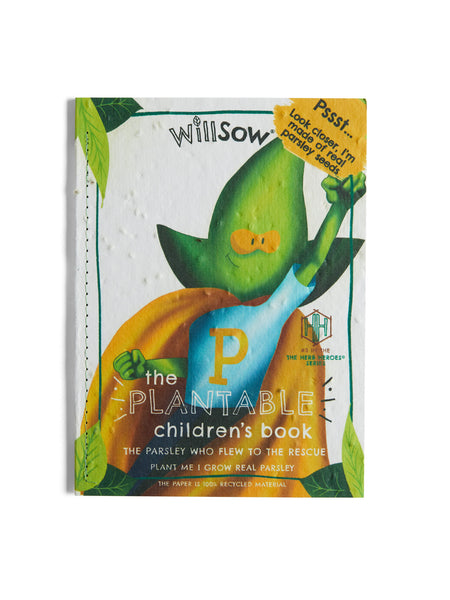 Willsow Plantable Book - The Parsley Who Flew To The Rescue