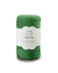 Twool Sustainable Wool Garden Twine, Green