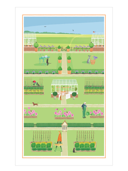 Time & Em Kitchen Garden Tea Towel