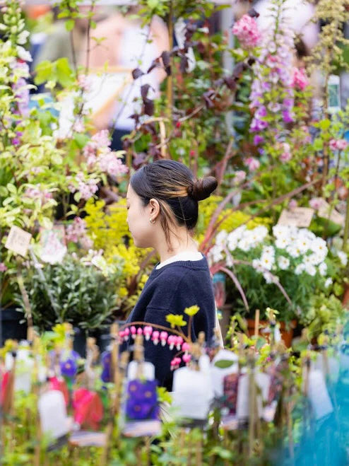 Chiswick Flower Market, March