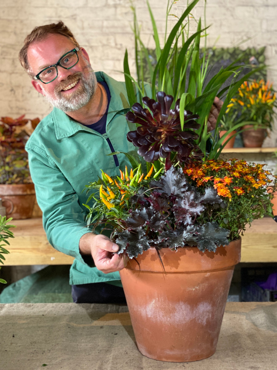 Planting A Container For Autumn Colour