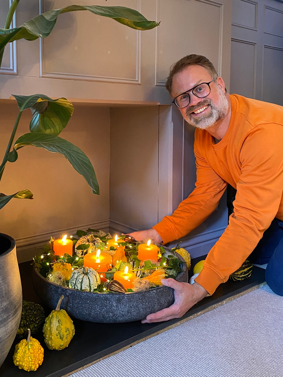 How to Create a Halloween Candle Display