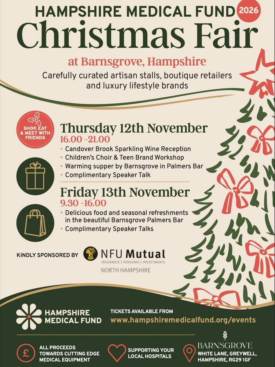 Hampshire Medical Fund Christmas Fair - NEW!