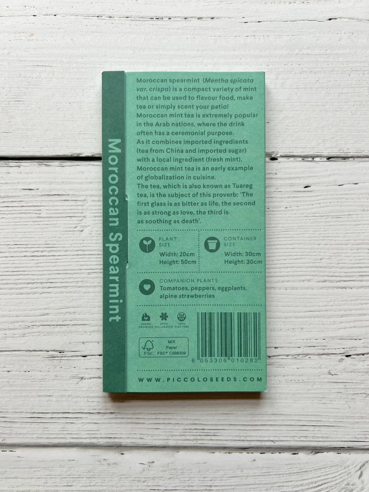 PICCOLO SEEDS - Moroccan Spearmint