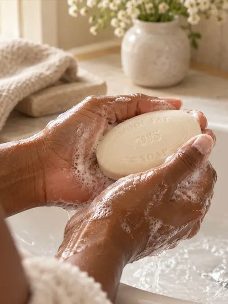 Romney Marsh Wools Luxury Lanolin Soap, 75g