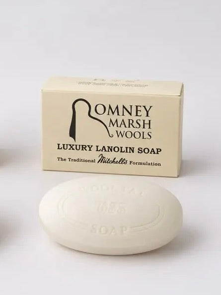 Romney Marsh Wools Luxury Lanolin Soap, 75g