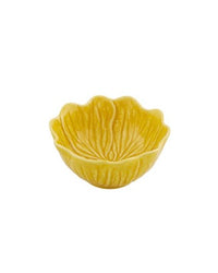 Bordallo Pinheiro Buttercup Flower Bowl, Yellow