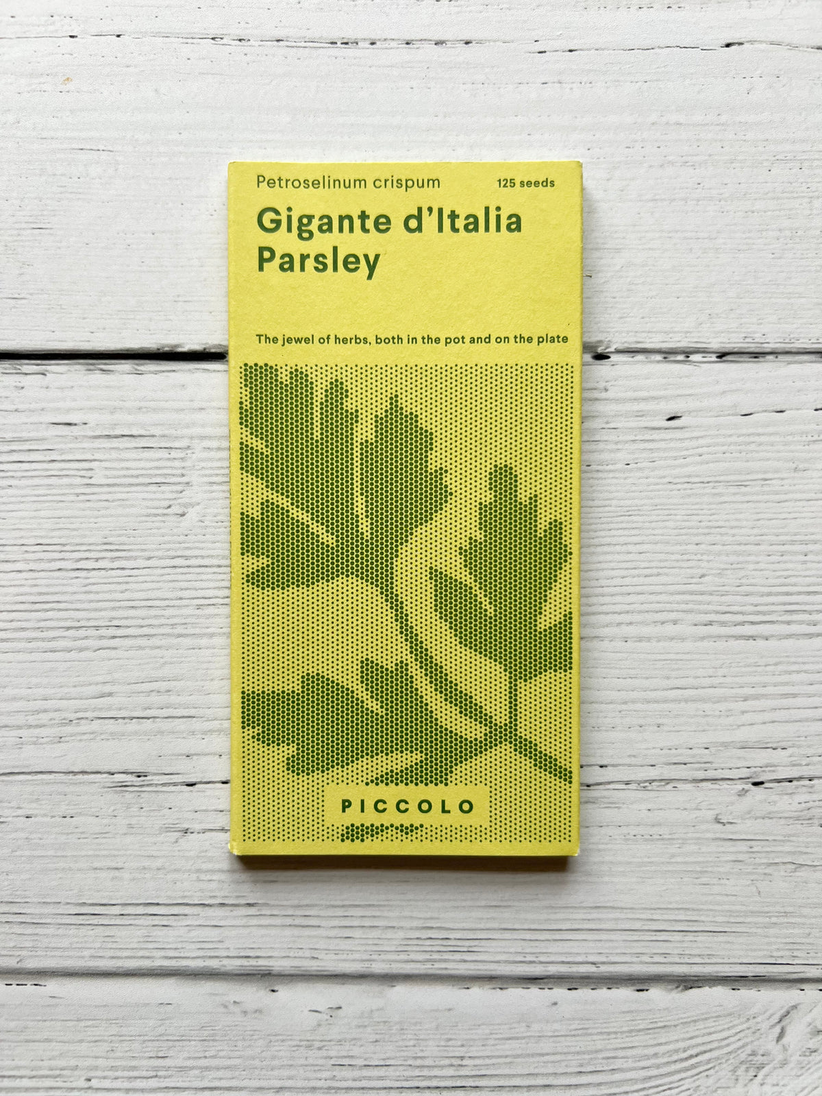 PICCOLO SEEDS - PARSLEY 'Gigante d'Italia'