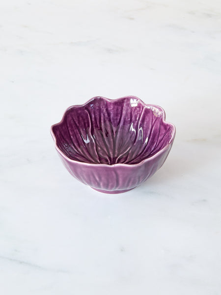 Bordallo Pinheiro Buttercup Flower Bowl, Fig