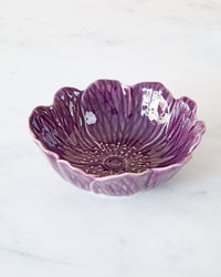 Anemone Flower Bowl and Medium Flower Frog Bundle, Fig