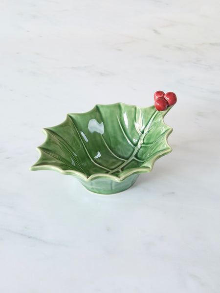 Bordallo Pinheiro Holly Bowl
