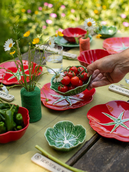 Bordallo Pinheiro Tomato Side Plate, 21 cm
