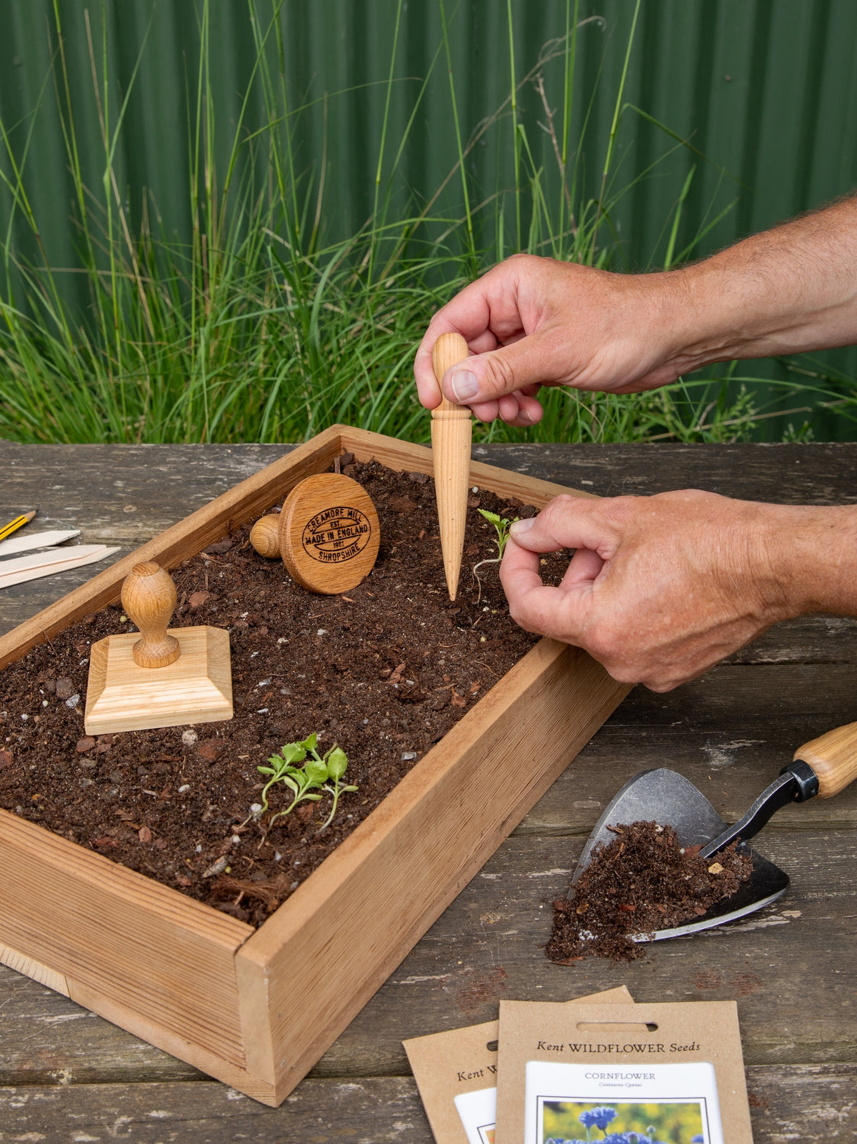 Creamore Mill Oak Pot Tamper, Round