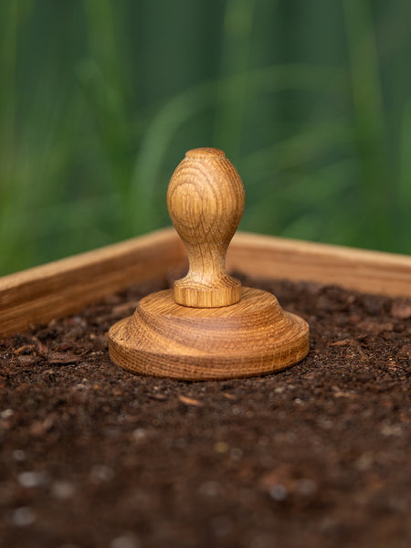 Creamore Mill Oak Pot Tamper, Round