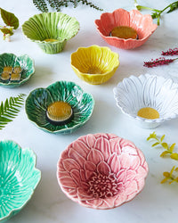 Bordallo Pinheiro Daisy Flower Bowl