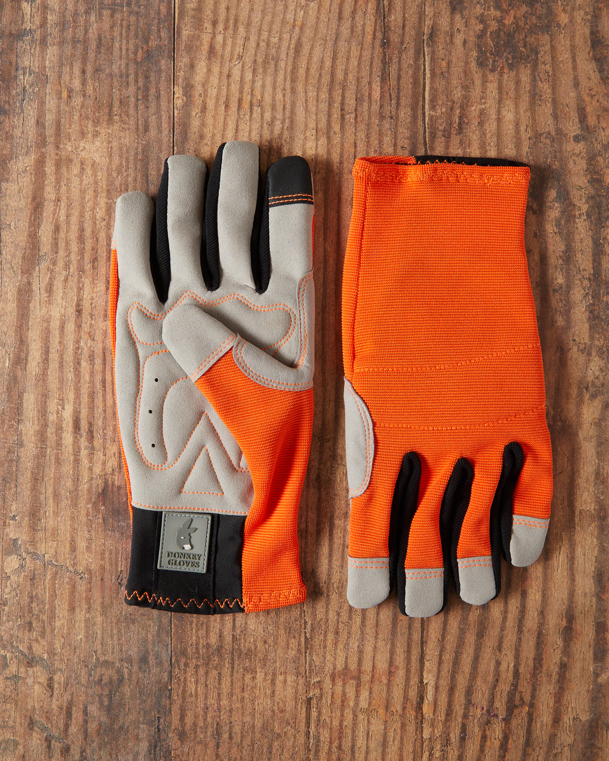 Donkey Gloves Unisex Fabric Gardening Gloves, Large