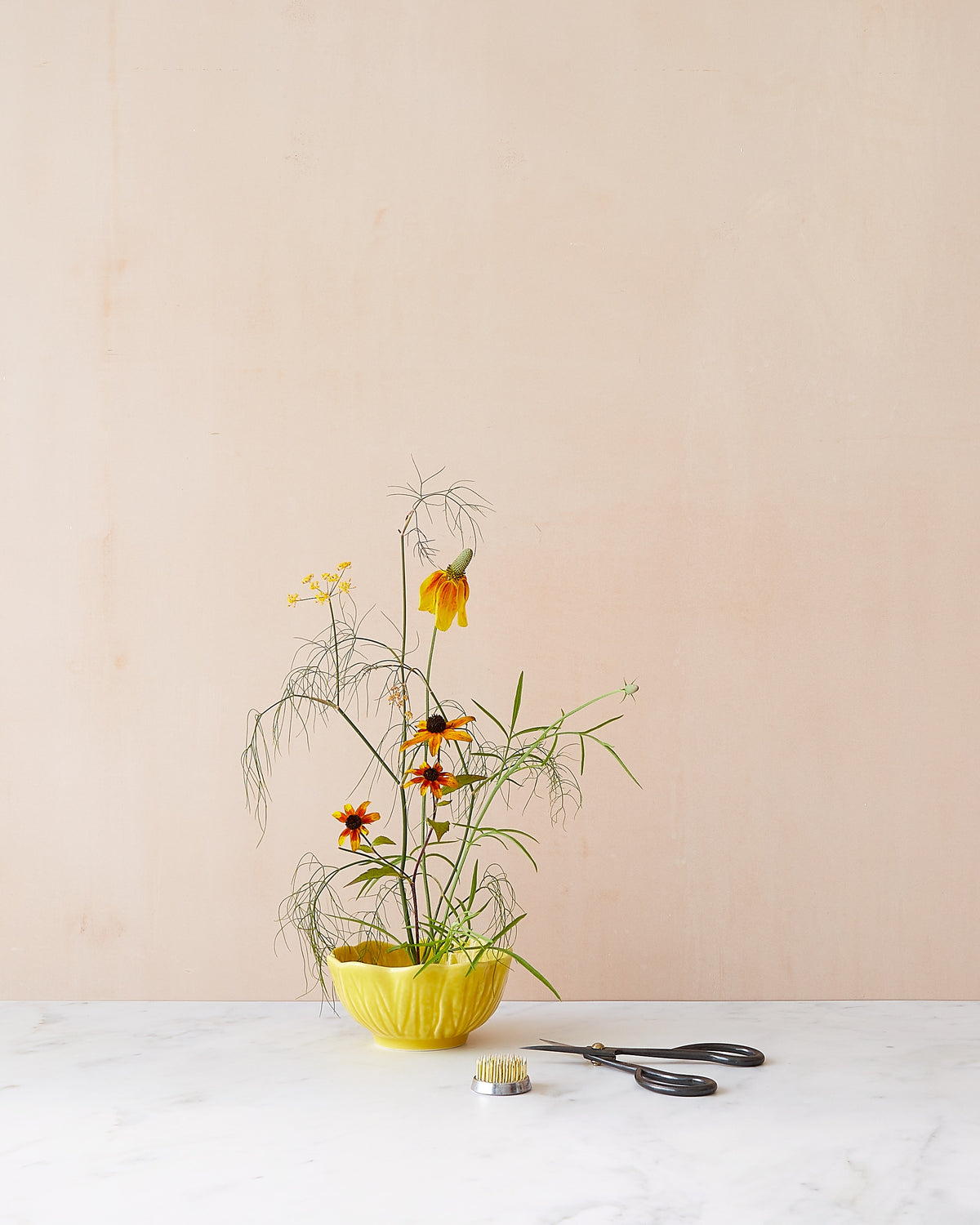 Bordallo Pinheiro Buttercup Flower Bowl, Yellow
