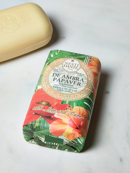 Nesti Dante De Ambra Papaver Soap